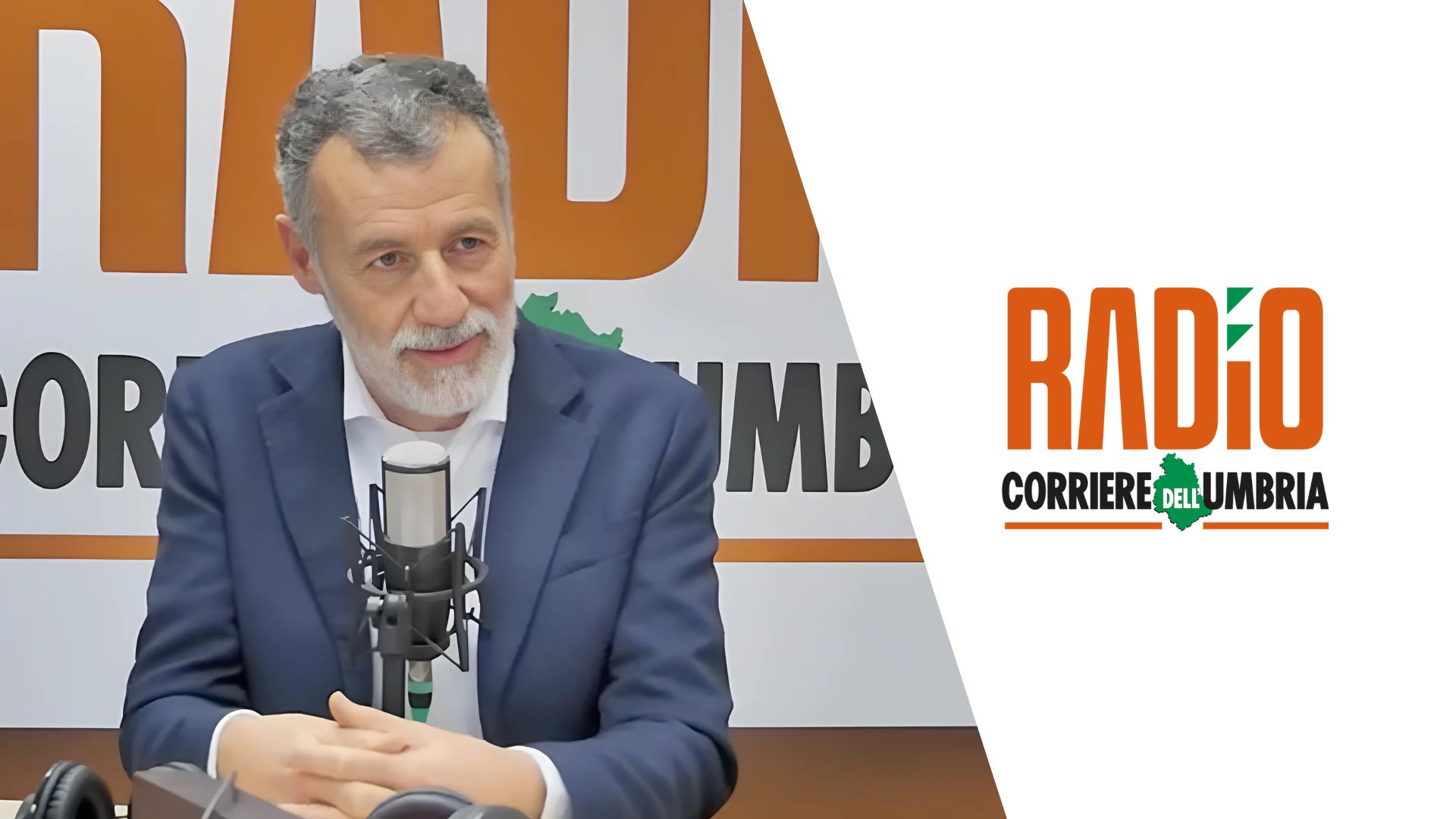Sauro Pellerucci a Radio Corriere dell'Umbria