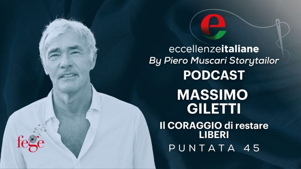 Massimo Giletti puntata Podcast Eccellenze Italiane | FEGE